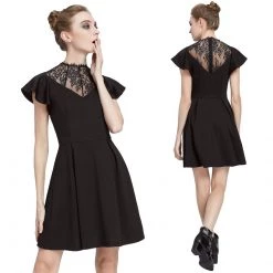 Cradle Of Goth Flutter Dress DRESSES 15 Cradle Of Goth Flutter Dress DRESSES