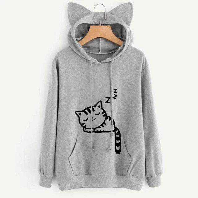 Cradle Of Goth HOODIES & SWEATERS Feline Soul Hoodie 3 Cradle Of Goth HOODIES & SWEATERS Feline Soul Hoodie