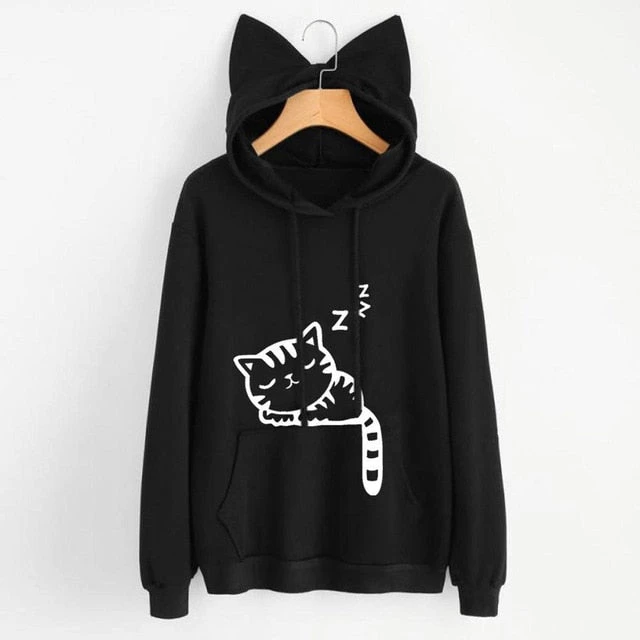 Cradle Of Goth HOODIES & SWEATERS Feline Soul Hoodie 5 Cradle Of Goth HOODIES & SWEATERS Feline Soul Hoodie