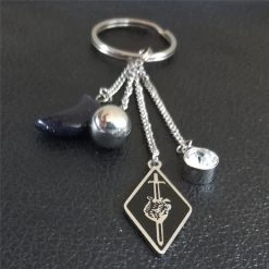 Cradle Of Goth Witchy Amulet Keychain KEYCHAINS 6 Cradle Of Goth Witchy Amulet Keychain KEYCHAINS