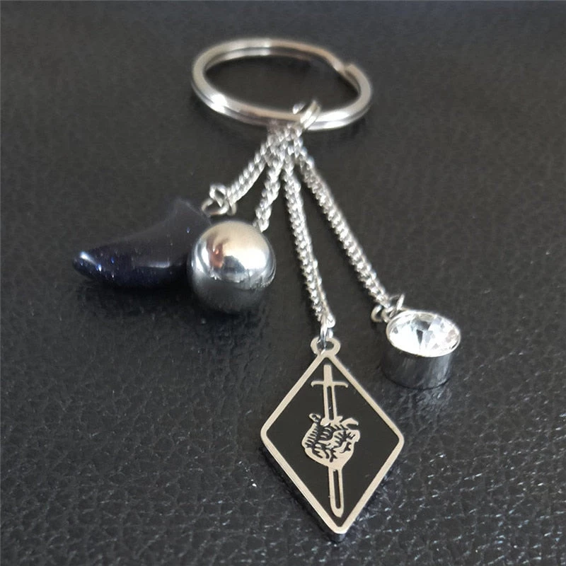 Cradle Of Goth Witchy Amulet Keychain KEYCHAINS 3 Cradle Of Goth Witchy Amulet Keychain KEYCHAINS