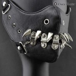 Cradle Of Goth Spike Mask (Vegan Leather) MASKS
