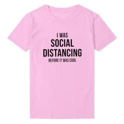 Cradle Of Goth I Was Social Distancing Before It Was Cool T-shirt SHIRTS