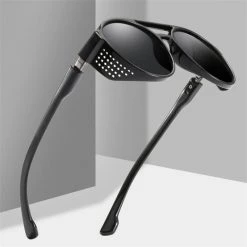 Cradle Of Goth Black Steampunk Sunglasses