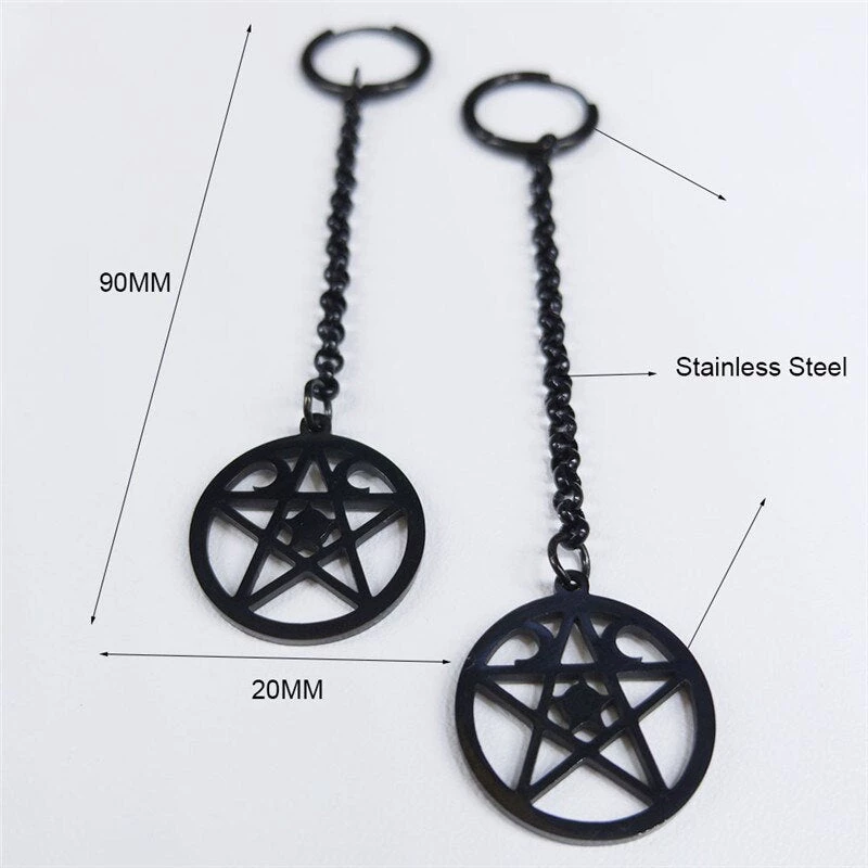 Cradle Of Goth Witchcraft Earrings 4 Cradle Of Goth Witchcraft Earrings