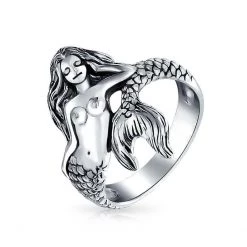 Cradle Of Goth Mermaid Ring
