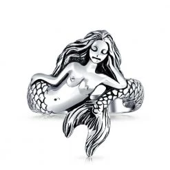 Cradle Of Goth Mermaid Ring