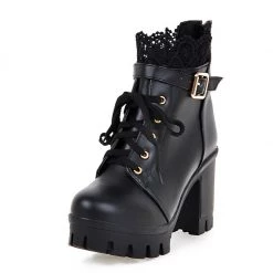 Cradle Of Goth SHOES Thick Heels For A Femme Fatale