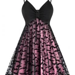 Cradle Of Goth Nightly Bats Dress