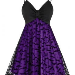 Cradle Of Goth Nightly Bats Dress