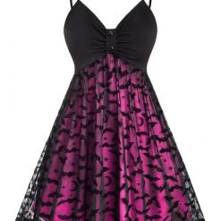 Cradle Of Goth Nightly Bats Dress