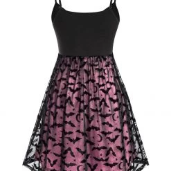 Cradle Of Goth Nightly Bats Dress