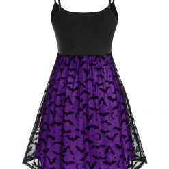 Cradle Of Goth Nightly Bats Dress