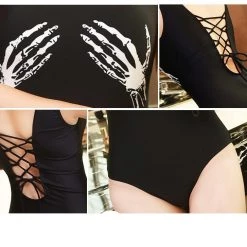 Cradle Of Goth GOTH SWIMWEAR Hands From Beyond Swimsuit