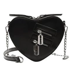Cradle Of Goth Bladed Heart Bag BAGS 17 Cradle Of Goth Bladed Heart Bag BAGS