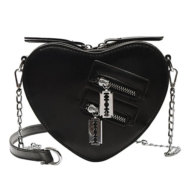 Cradle Of Goth Bladed Heart Bag BAGS 8 Cradle Of Goth Bladed Heart Bag BAGS