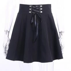 Cradle Of Goth SKIRTS High Waist Mini Skirt