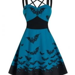 Cradle Of Goth Bat Queen Dress