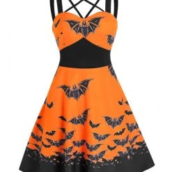 Cradle Of Goth Bat Queen Dress