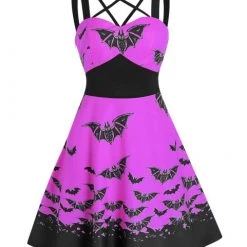 Cradle Of Goth Bat Queen Dress