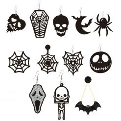 Cradle Of Goth Spooky Earrings