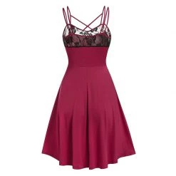 Cradle Of Goth DRESSES Roses And Lace Dress