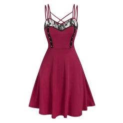 Cradle Of Goth DRESSES Roses And Lace Dress