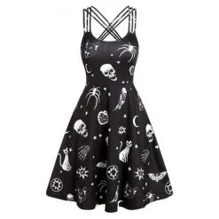 Cradle Of Goth DRESSES The Festive Spook Dress