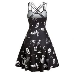 Cradle Of Goth DRESSES The Festive Spook Dress 11 Cradle Of Goth DRESSES The Festive Spook Dress