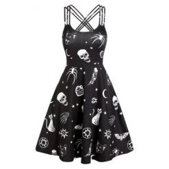 Cradle Of Goth DRESSES The Festive Spook Dress 10 Cradle Of Goth DRESSES The Festive Spook Dress