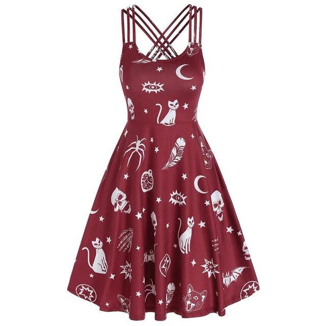 Cradle Of Goth DRESSES The Festive Spook Dress 7 Cradle Of Goth DRESSES The Festive Spook Dress