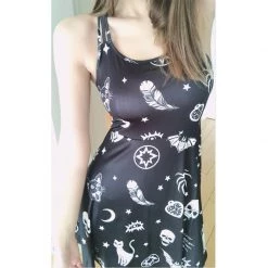 Cradle Of Goth DRESSES The Festive Spook Dress 9 Cradle Of Goth DRESSES The Festive Spook Dress