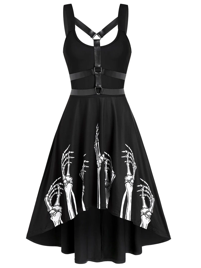 Cradle Of Goth Hands From The Beyond Dress (plus Sizes Available) DRESSES 1 Cradle Of Goth Hands From The Beyond Dress (plus Sizes Available) DRESSES