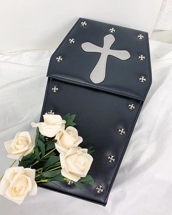 Cradle Of Goth Coffin Shoulder Bag BAGS 2 Cradle Of Goth Coffin Shoulder Bag BAGS