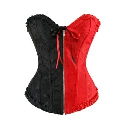 Cradle Of Goth Zipper Corset