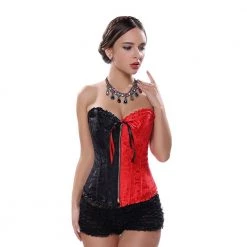 Cradle Of Goth Zipper Corset