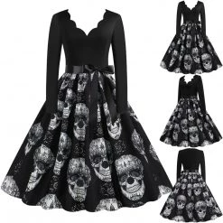 Cradle Of Goth The Dance Of The Dead Dress (plus Sizes Available) DRESSES