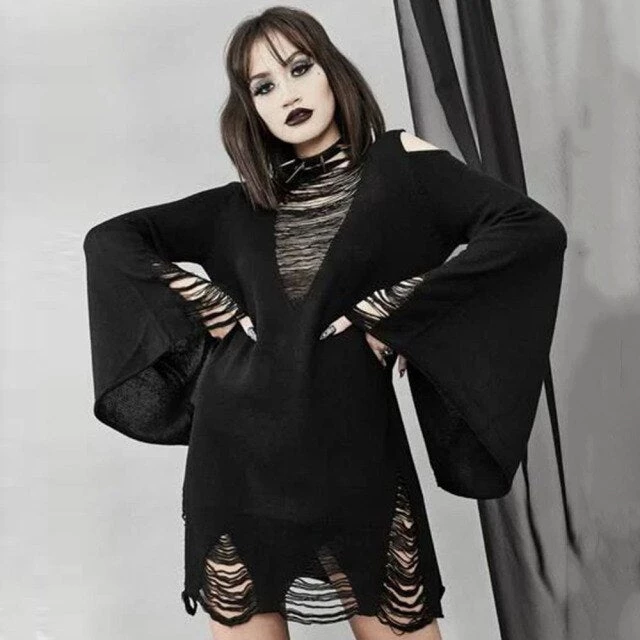 Cradle Of Goth Slashed Dress 2 Cradle Of Goth Slashed Dress