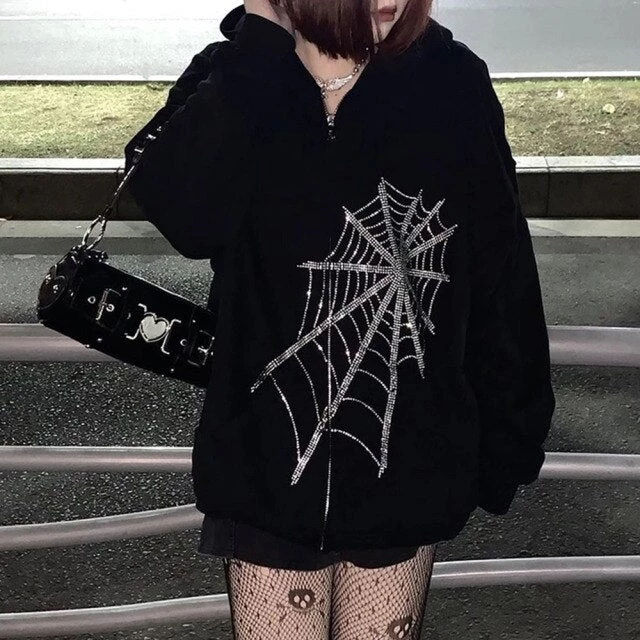 Cradle Of Goth The Spiderweb Hoodie 4 Cradle Of Goth The Spiderweb Hoodie