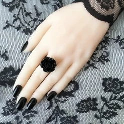Cradle Of Goth Thorn Rose Ring