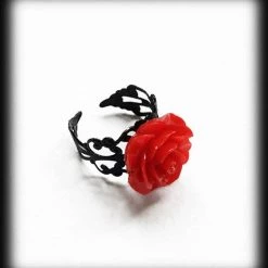 Cradle Of Goth Thorn Rose Ring