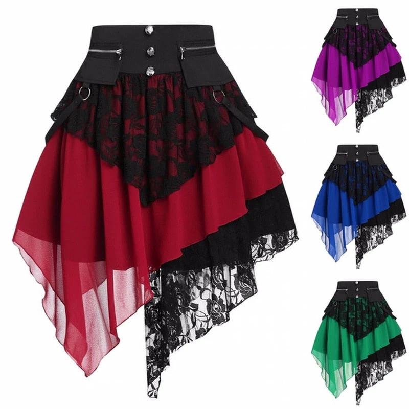 Cradle Of Goth Victorian Skirt 1 Cradle Of Goth Victorian Skirt