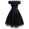 Cradle Of Goth Retro Goth Dress DRESSES