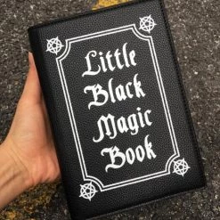 Cradle Of Goth Black Magic Book Handbag (handmade)
