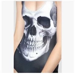 Cradle Of Goth GOTH SWIMWEAR Skeleton One-piece 26 Cradle Of Goth GOTH SWIMWEAR Skeleton One-piece