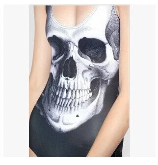 Cradle Of Goth GOTH SWIMWEAR Skeleton One-piece 12 Cradle Of Goth GOTH SWIMWEAR Skeleton One-piece