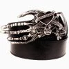 Cradle Of Goth BELTS Devil's Skull Belt