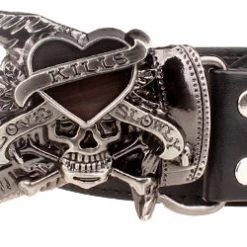 Cradle Of Goth BELTS Devil's Skull Belt 21 Cradle Of Goth BELTS Devil's Skull Belt