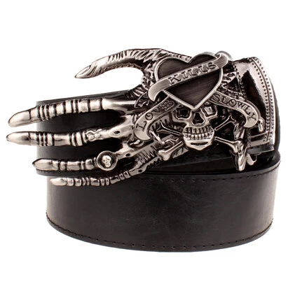 Cradle Of Goth BELTS Devil's Skull Belt 7 Cradle Of Goth BELTS Devil's Skull Belt