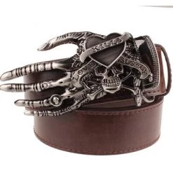 Cradle Of Goth BELTS Devil's Skull Belt 18 Cradle Of Goth BELTS Devil's Skull Belt
